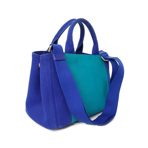 Prada Mini 2WAY Handbag Canapa - Picture 1 of 9